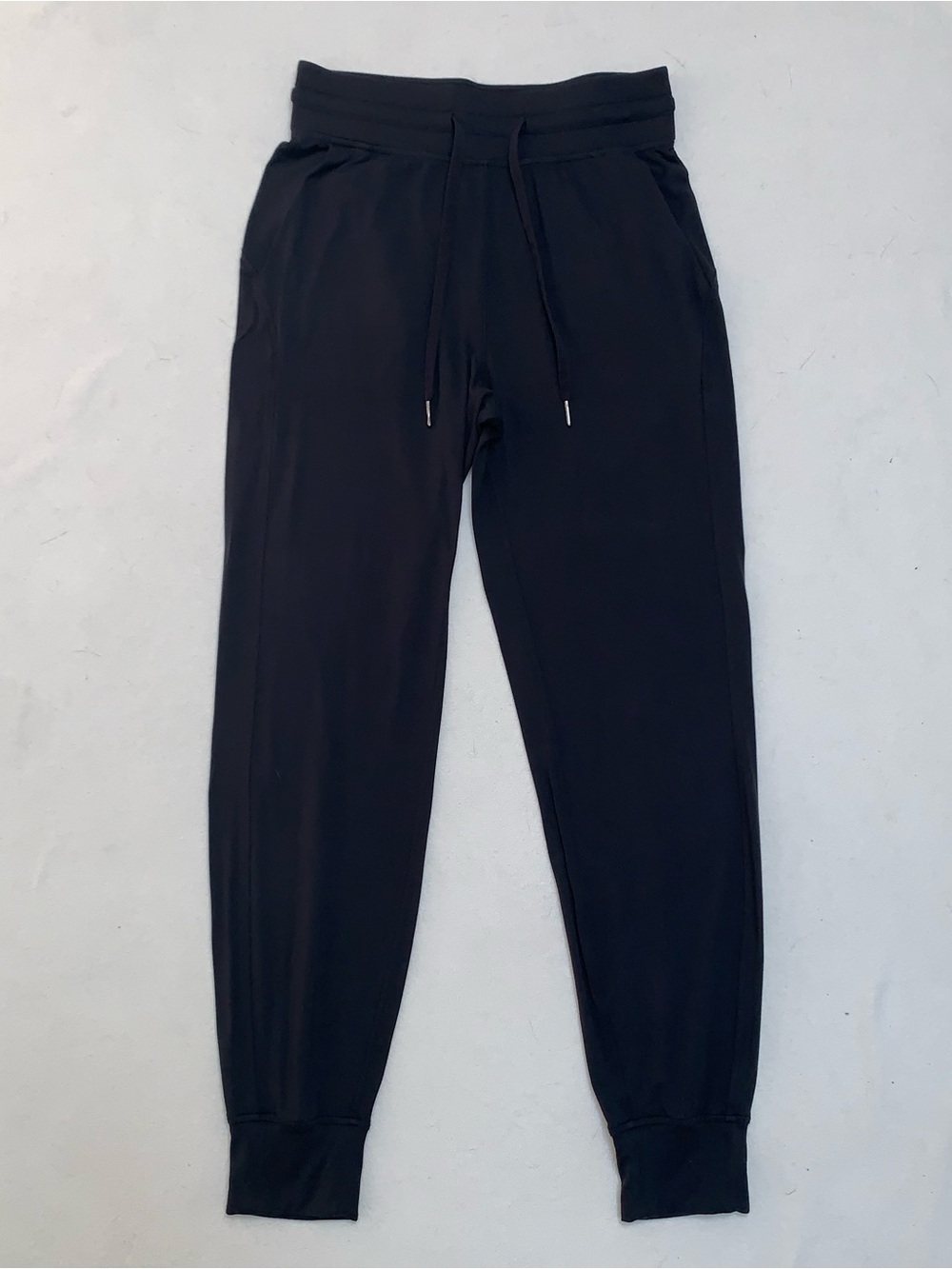Lululemon Ready to Rulu Jogger Pant Sz 4 Black Drawstring Buttery Soft Women’s